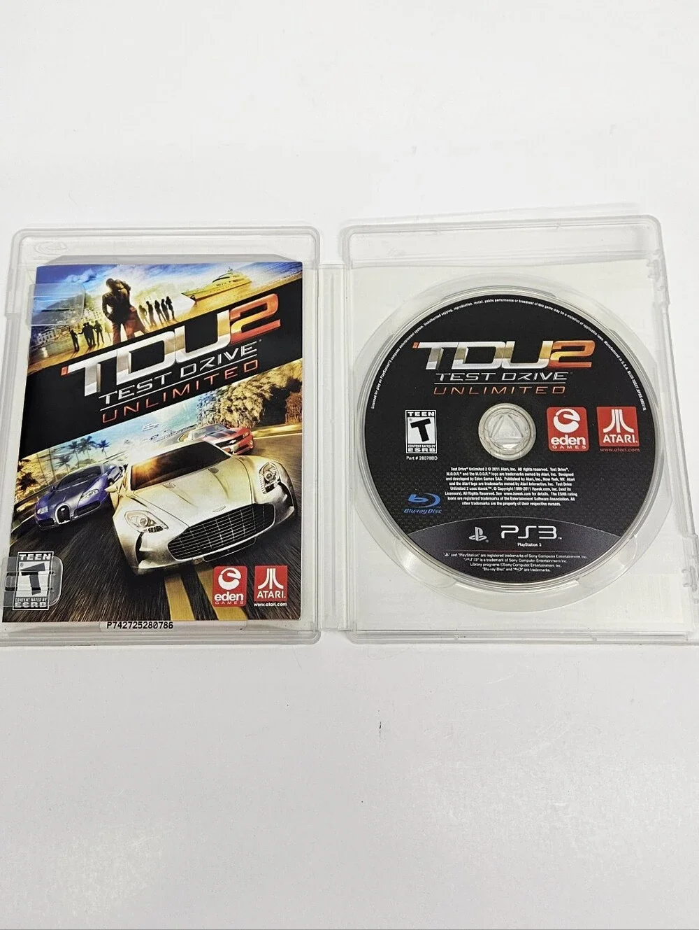 Test Drive Unlimited 2 CIB Sony PS3 Playstation 3 Retro Racing Game Electronics